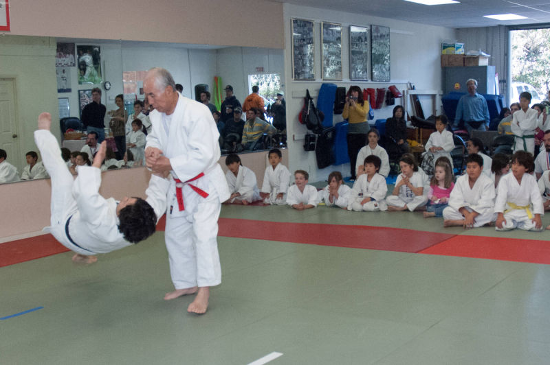 Performing Goshinjutsu Kata in December 2008